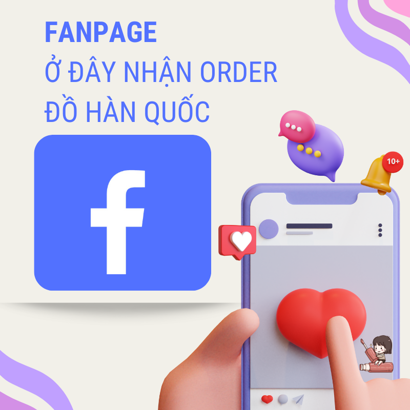 Fanpage Ở Đây Nhận Order Đồ Hàn Quốc