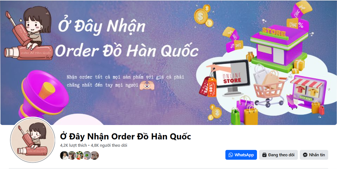 Ở Đây Nhận Order Đồ Hàn Quốc