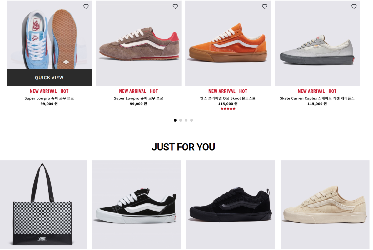 Vans Hàn Quốc chính hãng